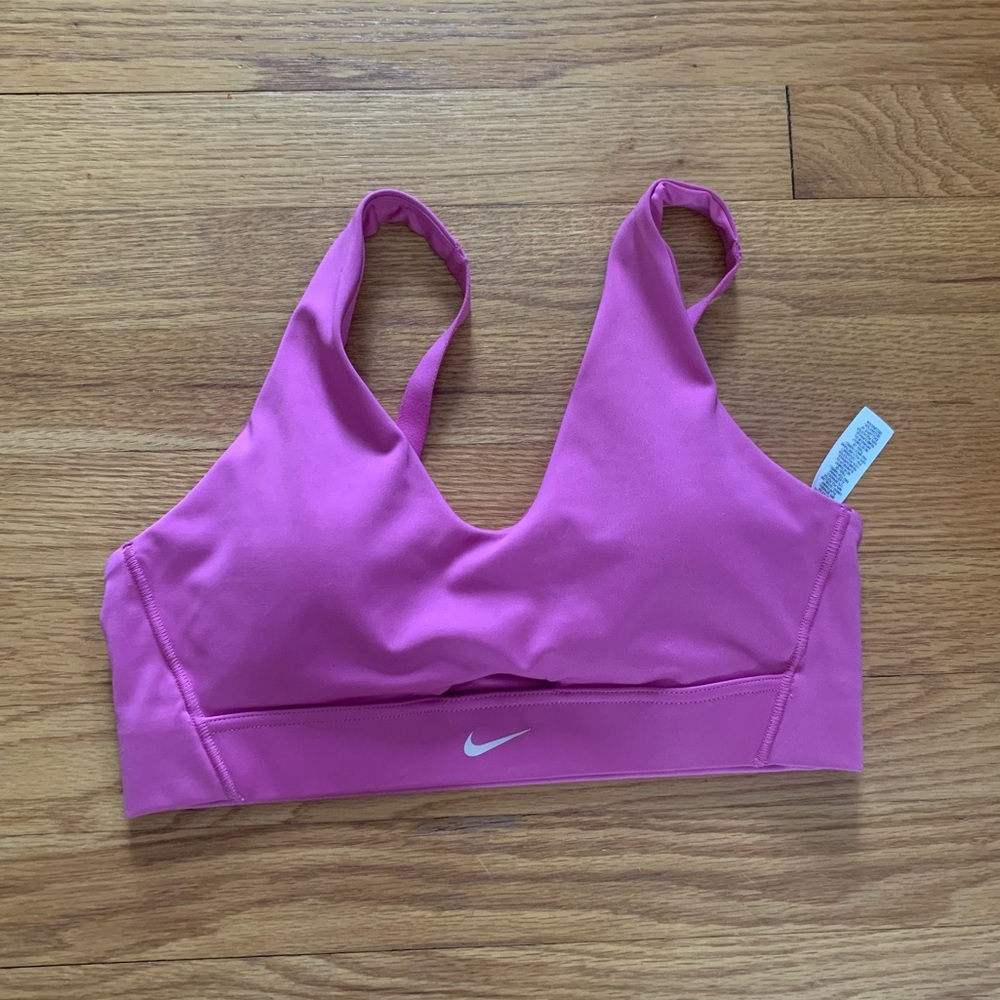 Nike Pink Sports Bra Medium